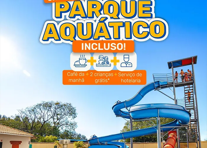 diRoma Villas direto com o Grupo diRoma com acesso ao Acqua Park e Café da manhãHotel em Caldas Novas